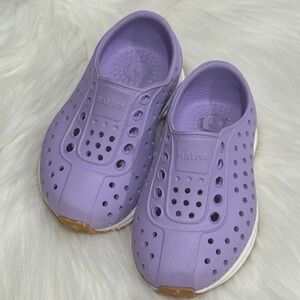 Native Baby Girls Lavender Slip on Shoes